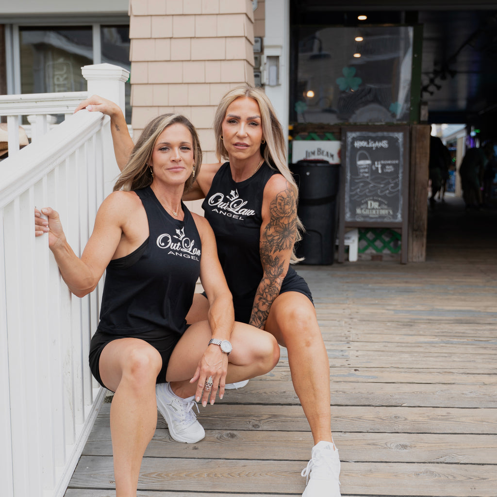 Black Outlaw Sleeveless Crop Black Outlaw Sleeveless Crop