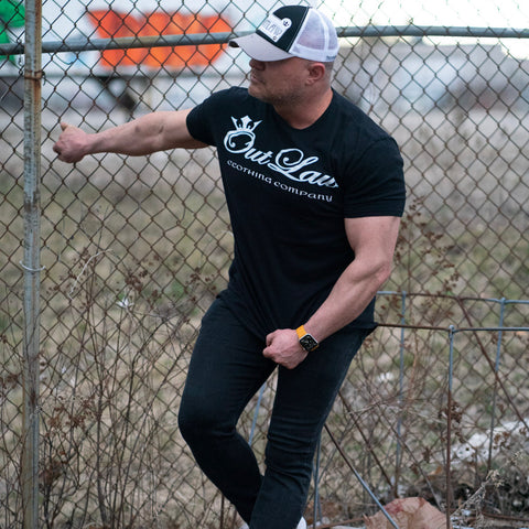 Men's Outlaw Assassin Fitted Camo Sleeveless Hoodie