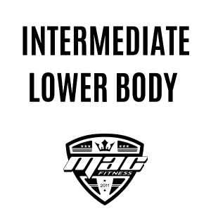 Intermediate Lower Body (8 weeks / 4-day split)