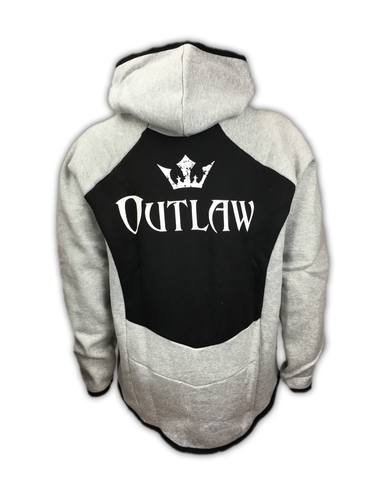 Womens Outlaw Clothing Co. Skull Cropped Hoodie