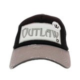 Outlaw Vintage Distressed Trucker Cap