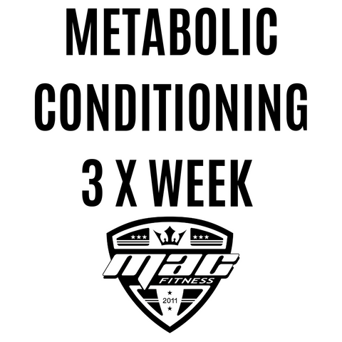 Metabolic Conditioning (3x/week)