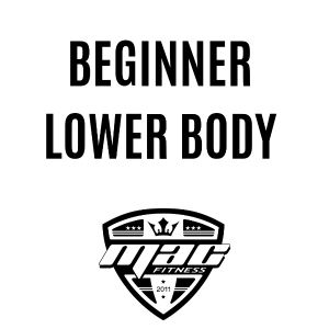 Beginner Lower Body ( 8 Weeks / 3 day split)
